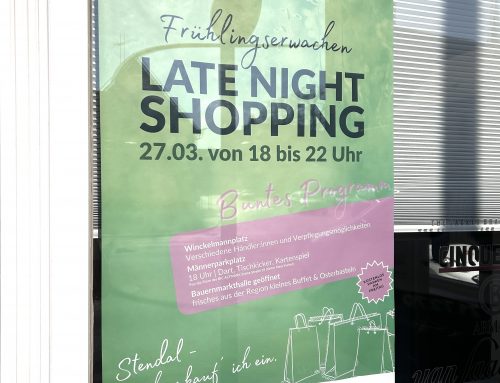 LATE NIGHT SHOPPING 27.3. Frühlingserwachen